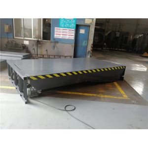 CE ISO Fixed Hydraulic Loading Dock Leveler Pit-style Electric Dock Ramp 8000KG