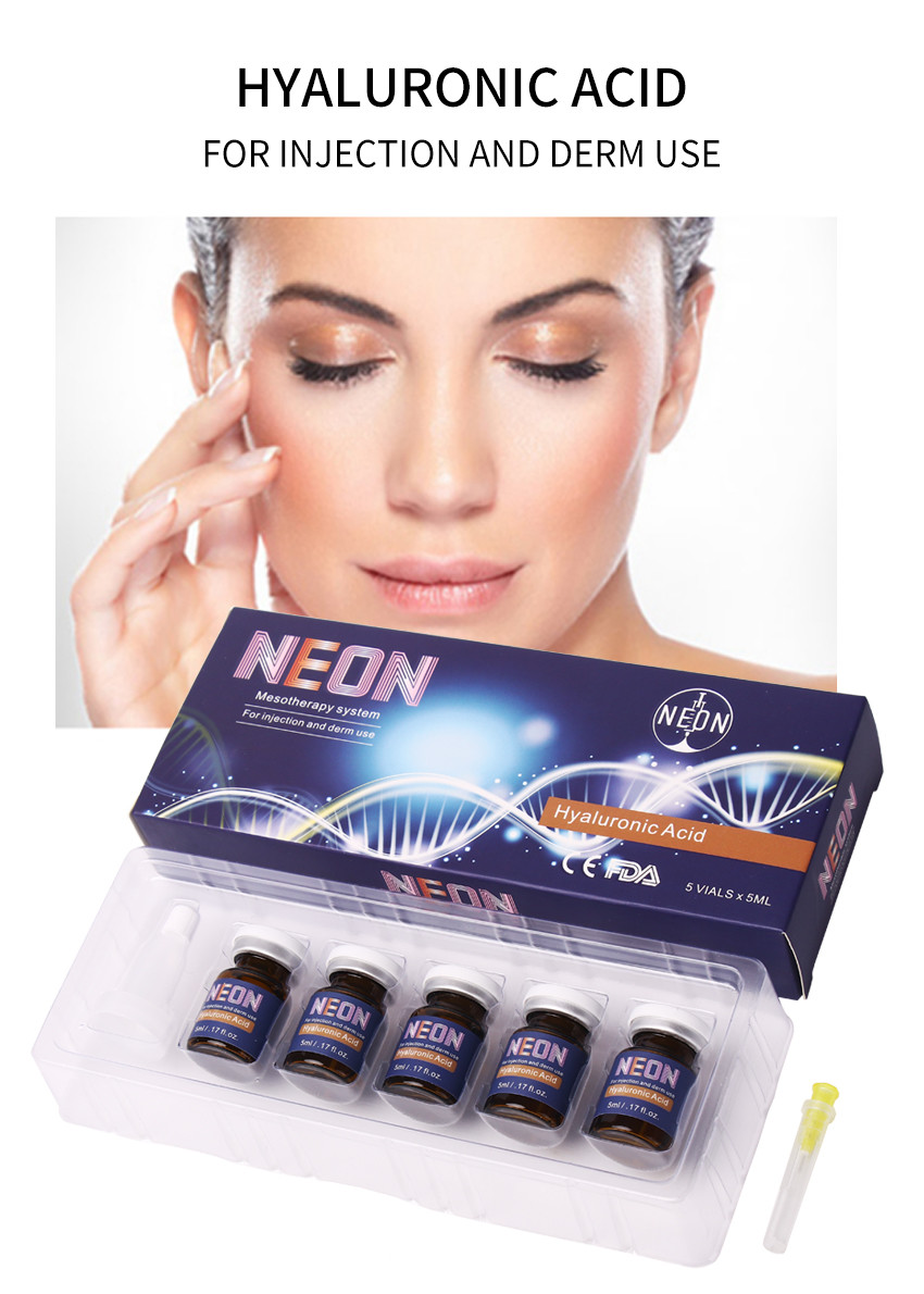 Whitening Meso Therapy Serum Skin Lightening 5ml Hyaluronic Acid Injections Anti Aging