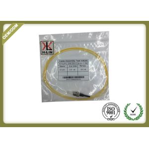 ST Simplex Single Mode Fiber Optic Patch Cord , Fiber Optic Pigtail With 0.9mm