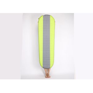High Durability Inflatable Sleeping Pad Customized Logo With TPU Coating