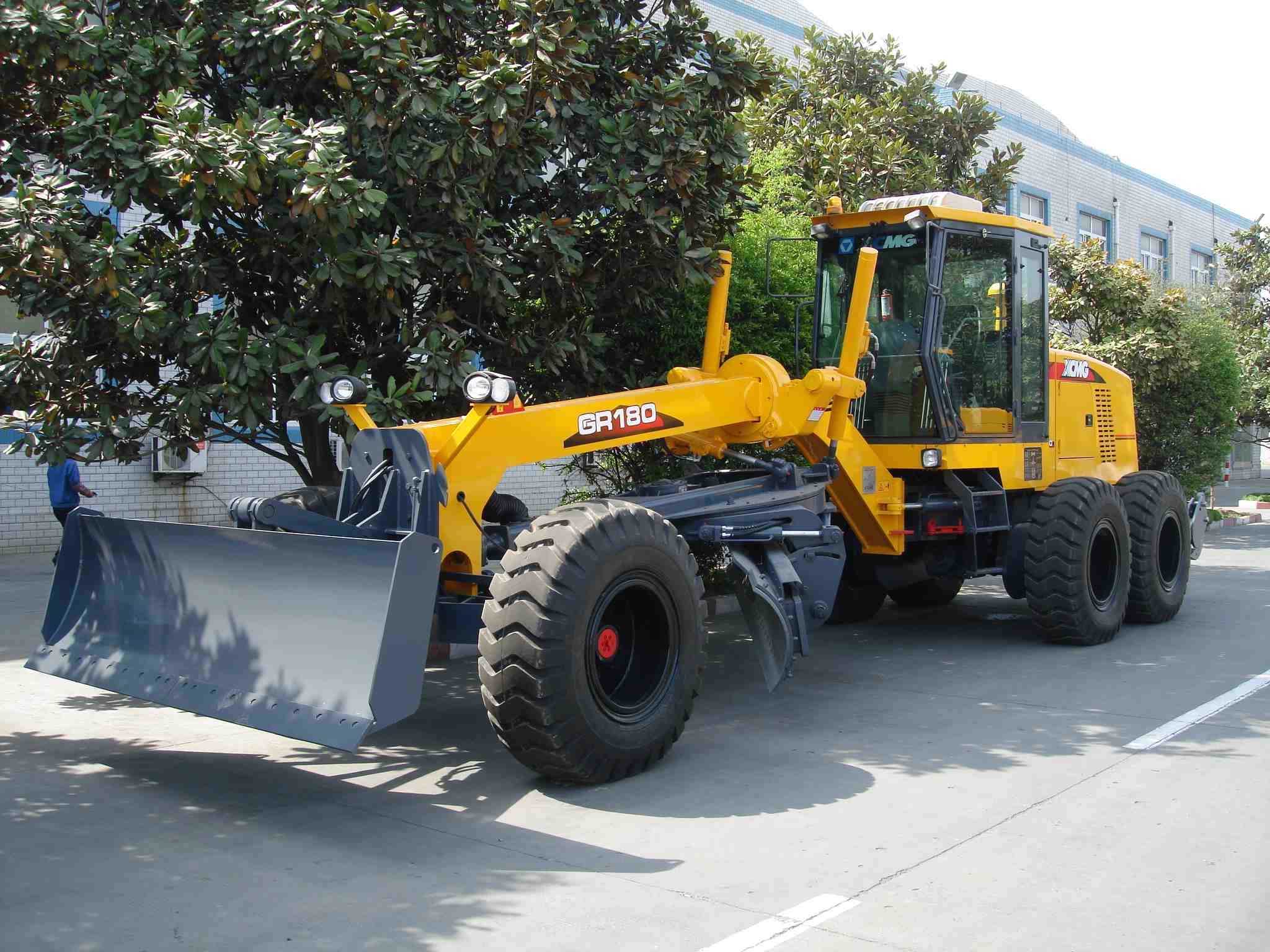XCMG CR180 Used Road Grader For Road Leveling And Construction