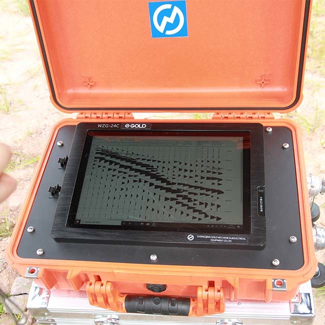 Borehole Engineering Seismograph Seismic 12 / 24 / 48 Channels