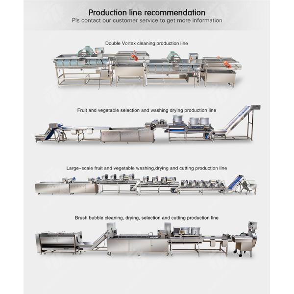 Cleaning processing production Machine Vortex vegetable washing machine red beans mung beans green peas beans canning Potato Potatoes and round tuber