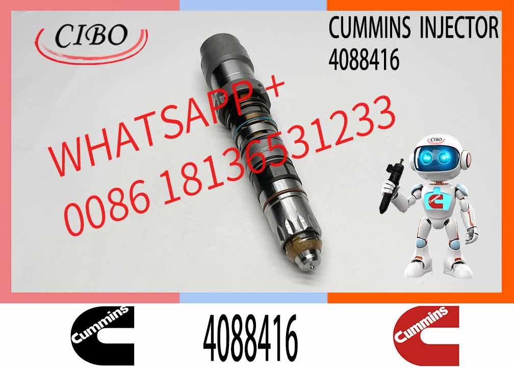 Engineering Machinery QSK60 Truck Engine System Accessories 4088416 Diesel Fuel Injector
