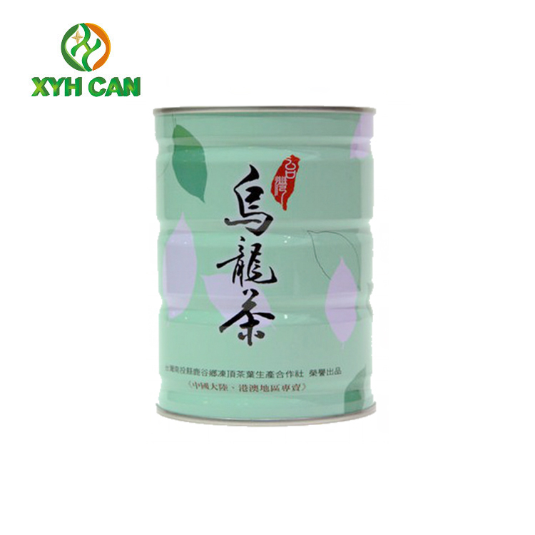 Tea Tin Can with Screw Top Tin Containers Tin Storage Containers For Food