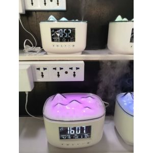 LCD Clock Electronic 300ml Ultrasonic Aroma Diffuser