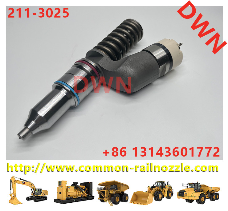 211-3025 Fuel injector C15 3406E 3456E Diesel engine Common Rail Fuel Injector 2113025 10R-0955