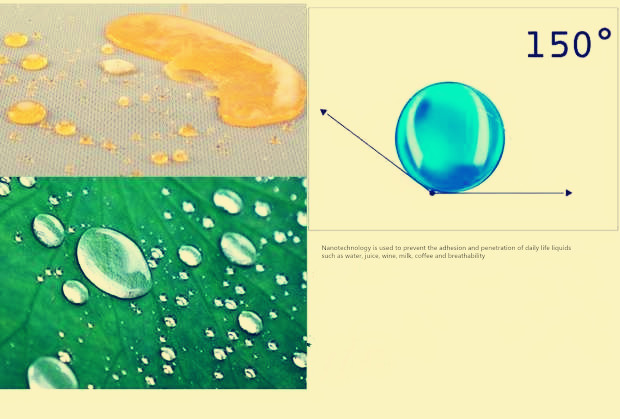 China factory custom wholesale super hydrophobic waterproof stain nano mens casual sweatshirt