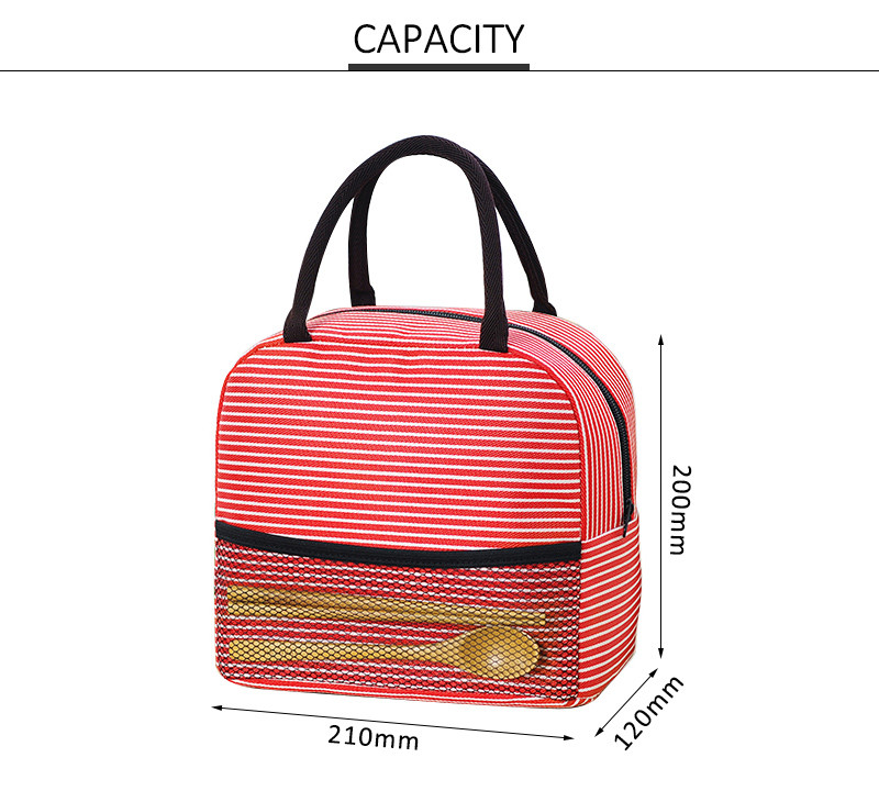 Reusable Waterproof Aluminum Film Insulated Lunch Bag