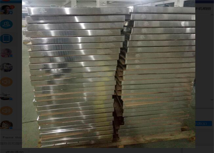 Professional Baffle Grease Filters Stainless Steel Exhaust Hood Filters