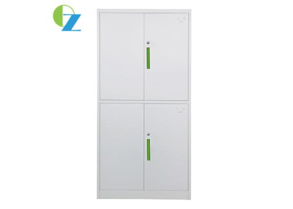 Office Furniture Steel Swing Door White Cupboard H1850*W900*D400(MM) KD
