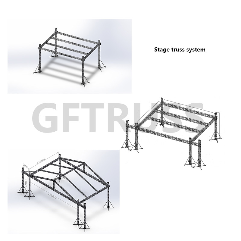 Workshop Conference 18M 22M Aluminum Roof Truss System