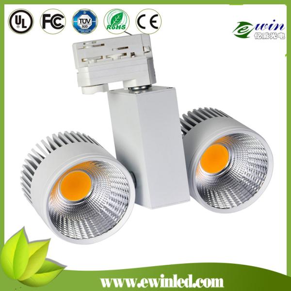 2*15W Professional Led Tracking Lighting, Ce Rohs Certification Pure White Warm