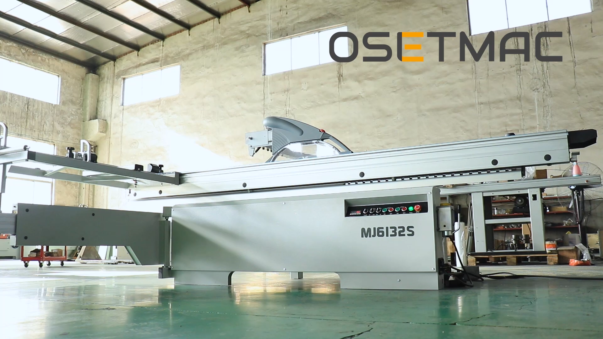 Electric Sliding Table Panel Saw OSETMAC 3200mm Circular Saw Precision Woodworking