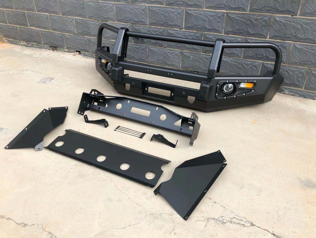 Transporter Front Bumper with Winch Bull Bar Rear Car Bumpers and Spare Tire Carrier