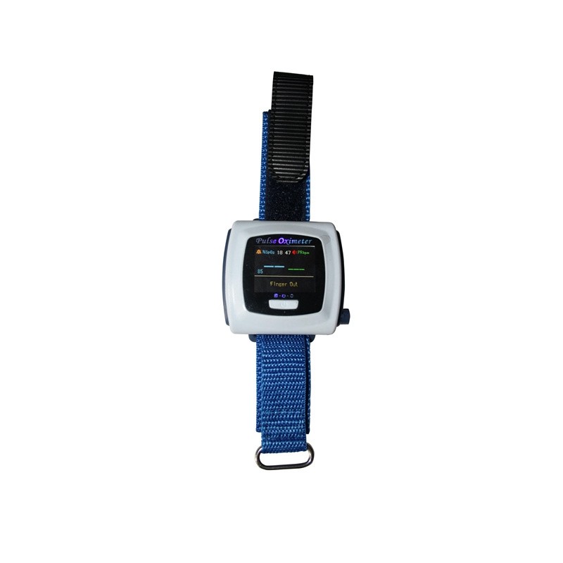 24 hours monitoring wrist pulse oximeter AH-50F with SPO2 probe