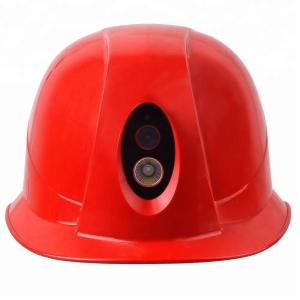  Construction Safety Helmet with Camera 4G 3G WIFI Network Wireless 2-Way Audio Manufactures