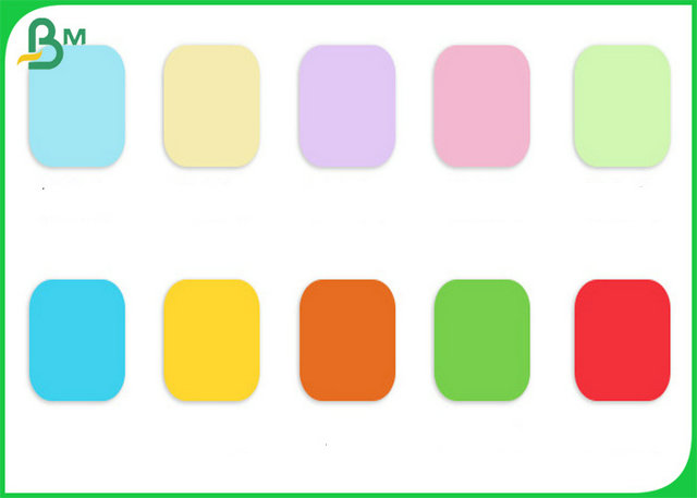 FSC Approved 230gsm 250gsm Colored Paper Sheet With Color Printing Stable 