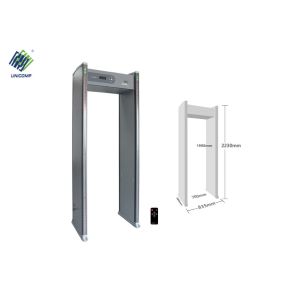 China LED Alarm 60 Zones Infrared Walk Through Metal Detector on sale