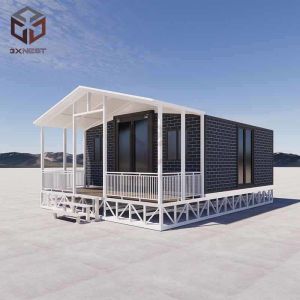 Double Wing Container House with Balcony Innovative and Sustainable Housing
