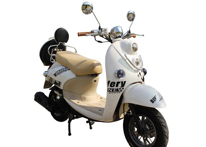 gas motor scooter 50cc 125cc 150cc GY6 engine 139QMB 152QMI 157QMJ alloy wheel white plastic body