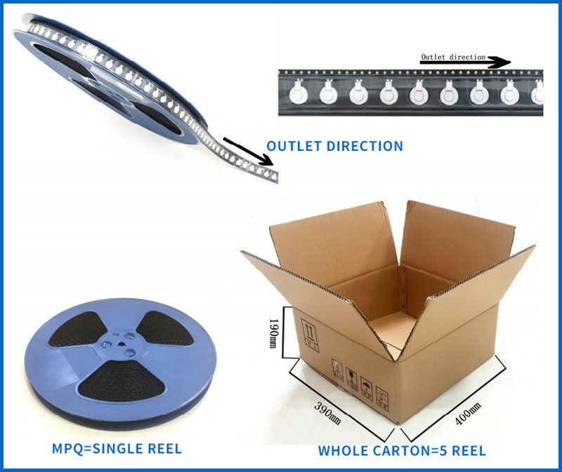 Disk Multilayer Surge Protection Varistor , 500A SMT SMD Varistor