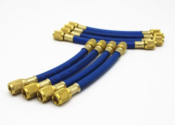 Flexible Brass Refrigerant Charging Hose Refregirator Fittings Parts Smooth