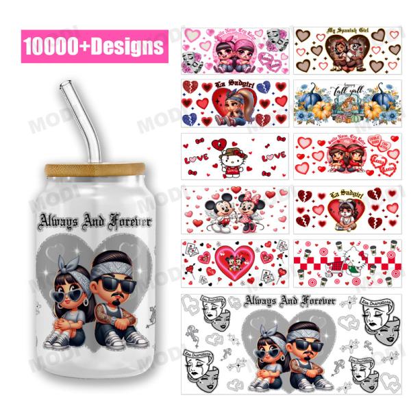 UV DTF Cup Wrap Transfers Wholesale High Quality UV DTF Sticker Transfer