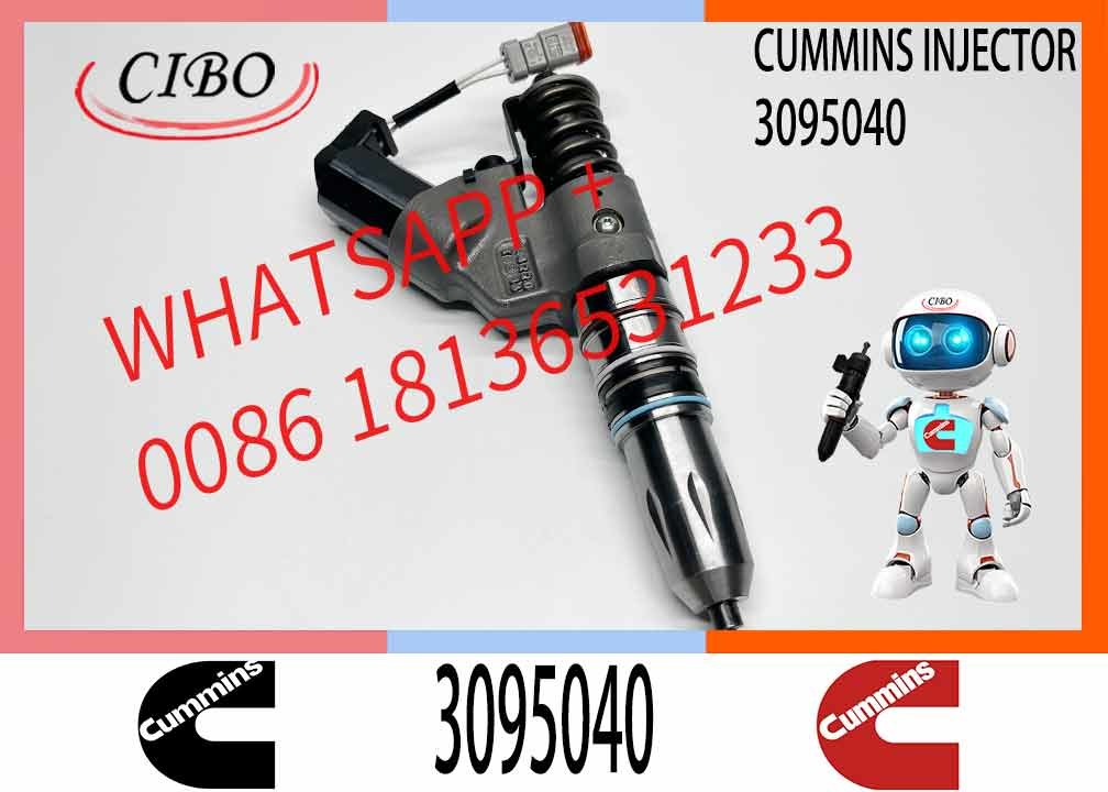 Diesel Fuel Injector Common Rail Injector 4061851 4088327 4088665 3411753 3095040 M11CUM-MINS 3080429 3411756 4061851 40