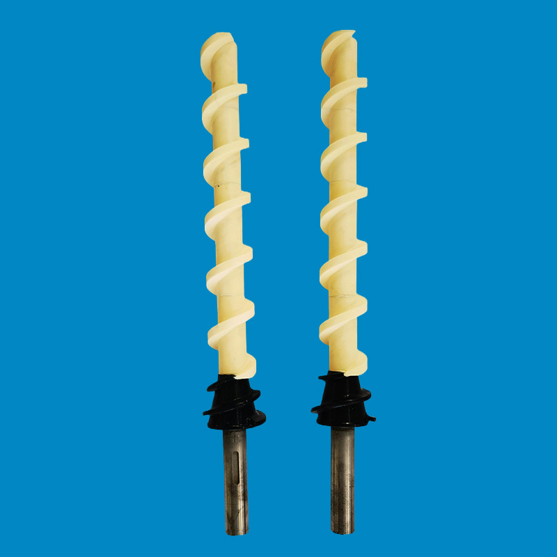 High Purity 95%-99% Alumina Ceramic Screw Conveyor High Precision Wear Resistant Ceramics