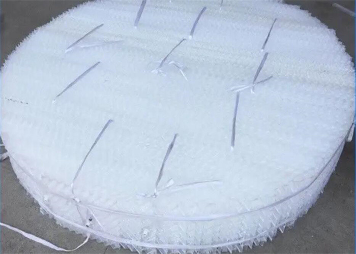 ISO9001 250X 350X Ptfe Plastic Structured Packing Corrosion Resistant