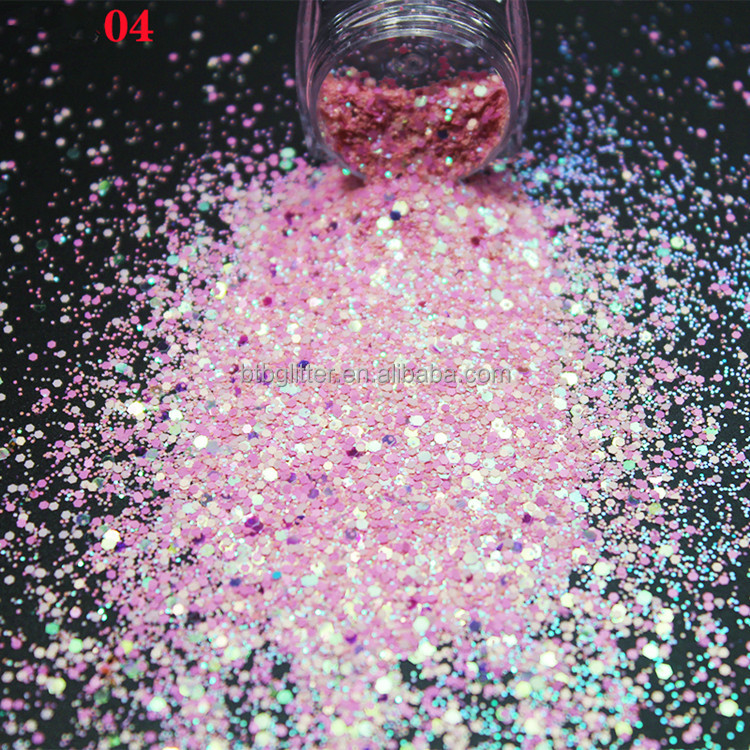 1 Color Print Method Manufacture Spring Nails Glitters Nail Ready for Shipping to Indoor Christmas Decoration