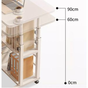 Modern Design Style Waterproof Desktop Column Wooden Mobile Standing Computer