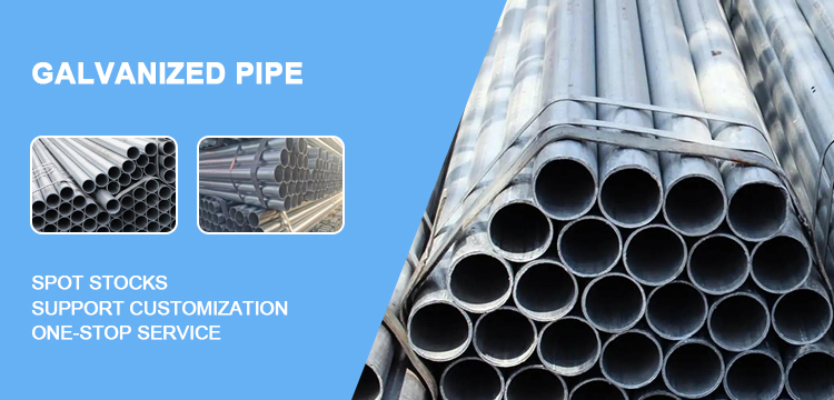 Pre Galvanized Hollow Section Steel Pipe RoHS Certified Dx51d Dx52d Dx53d Grade from with Strict Testing and Certificate
