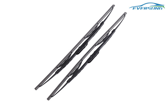 1mm Metal Frame Bone Rubber Car Windscreen Wiper Blades 28 Inch Front