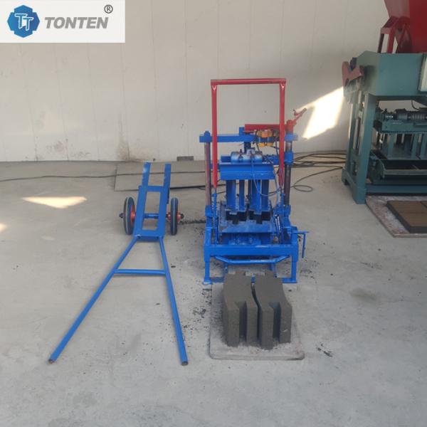China Mobile Brick Making Machine Manual Hollow Brick Block Making Machine on sale