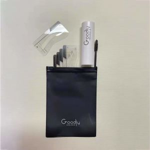 Custom Logo Eyebrow Stamp Stencil Kit With Tweezers