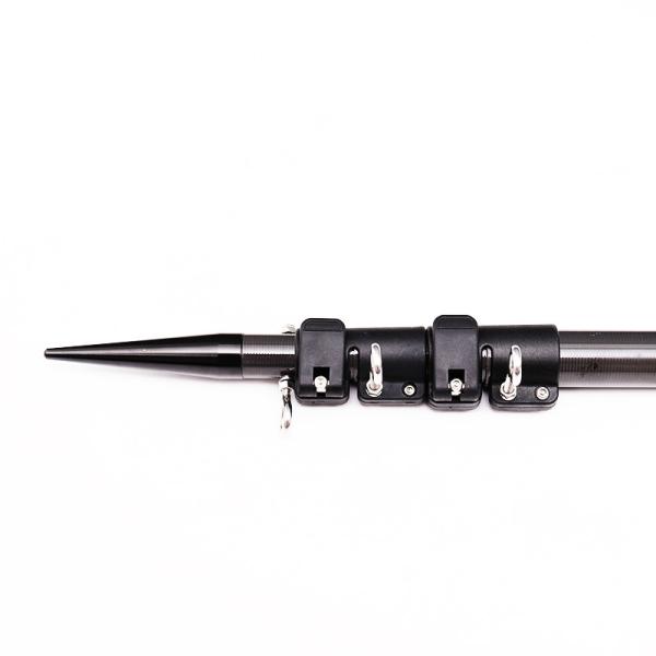 UV Resistant 15FT Carbon Fiber Outrigger Telescopic Outriggers For Nearshore