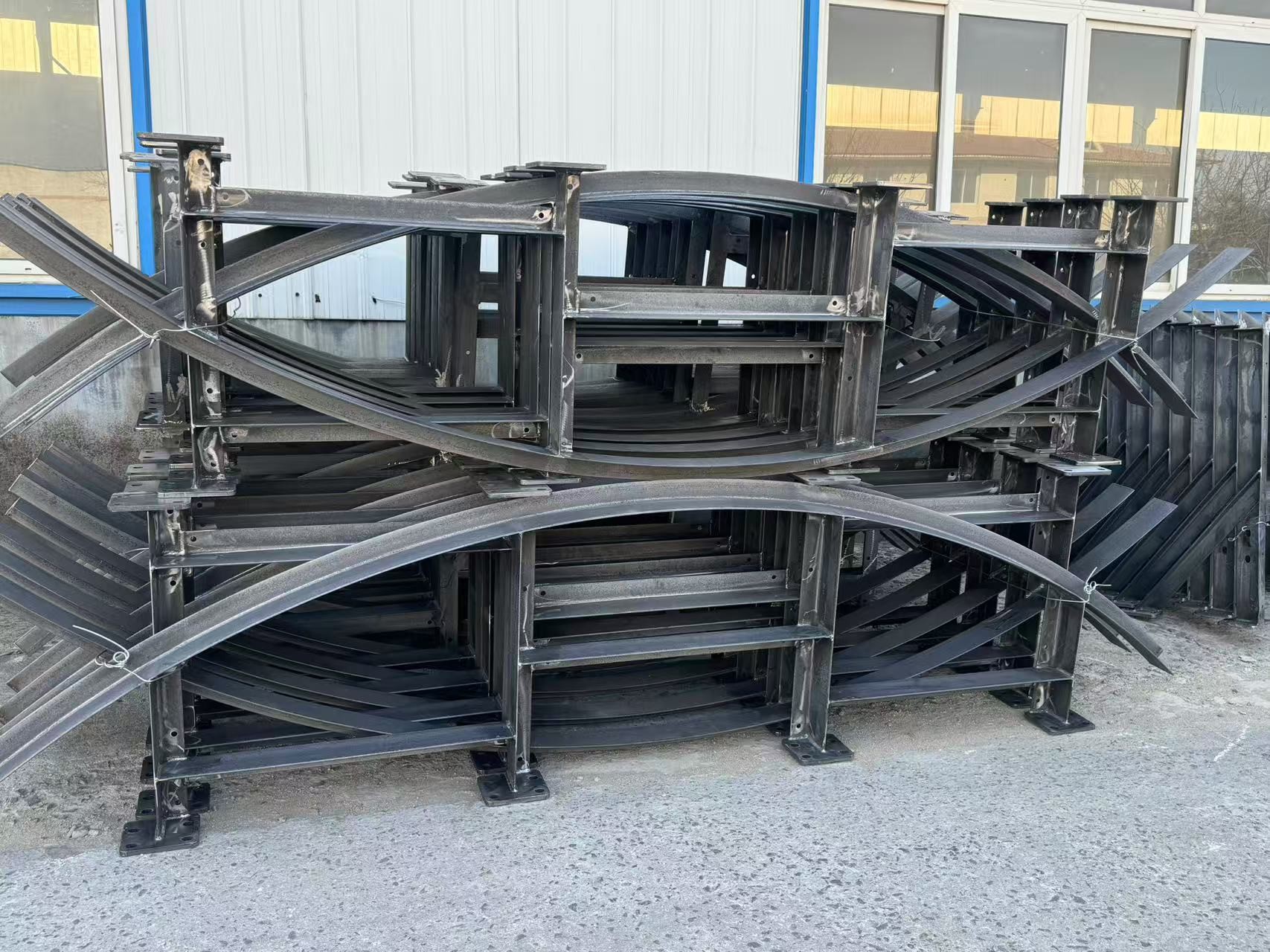 Wind Turbine Base Electrical Enclosure Stand With Hot Dip Galvanized Finish And Load Capacity Up To 10 Tons