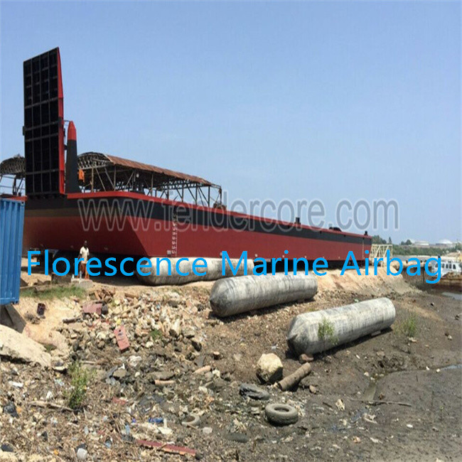 marine Salvage Pneumatic Rubber Air Bags Underwater Air Lift