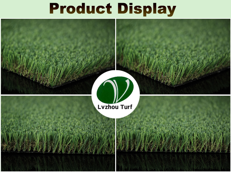 Garden Plastic Indoor Outdoor Artificial Grass Carpet 35mm For Futsal