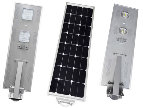 50W Integrated Solar LED Street Light