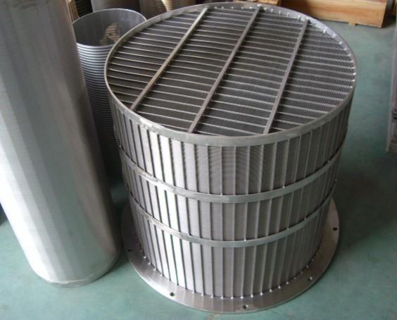 STAINLESS STEEL WEDGE WIRE ROLL SCREEN / DSM STARCH SCREENS FROM XINLU METAL