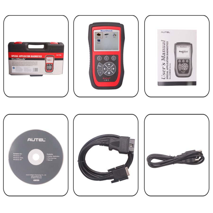 Autel MaxiCheck DPF Reset Autel Diagnostic Tools For Citroen , Peugeot , BMW