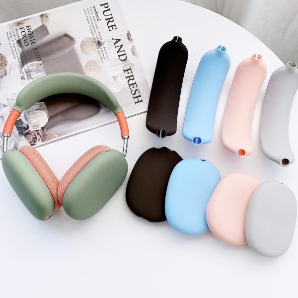 Airpods Max Protective Case Silicone Anti Shock Flexiable Easy Install Headset