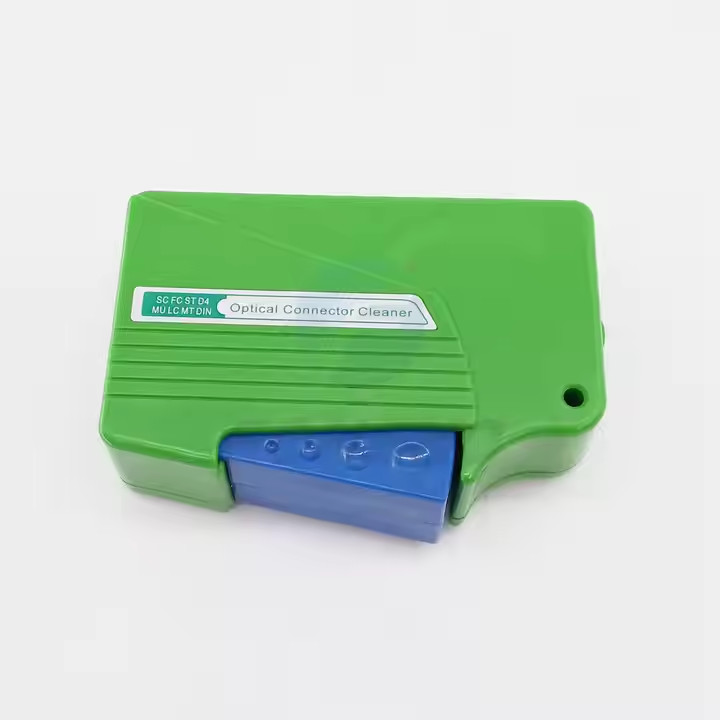 FC ST D4 MU LC MT DIN Fiber Optic Cleaner Fiber End Face Cleaning Box Cleaning Tools