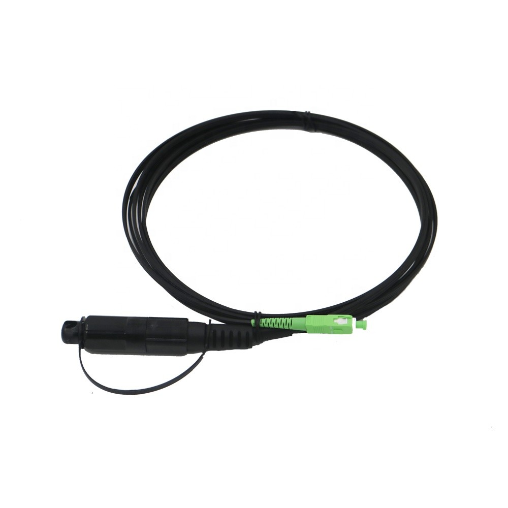 SC APC 10/15/20 Meters Pre Connectorized Fiber Optical Patch Cord