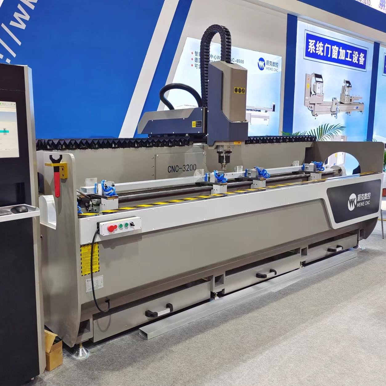 3000mm /3200mm Auto Tool Change CNC Drilling Machining Center CNC Copy Router Aluminum Window Door Making Machine