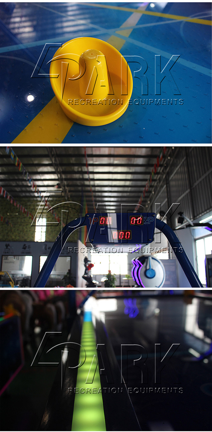 Amusement Air Hockey Machine For Recreation Room 1 Year Warranty