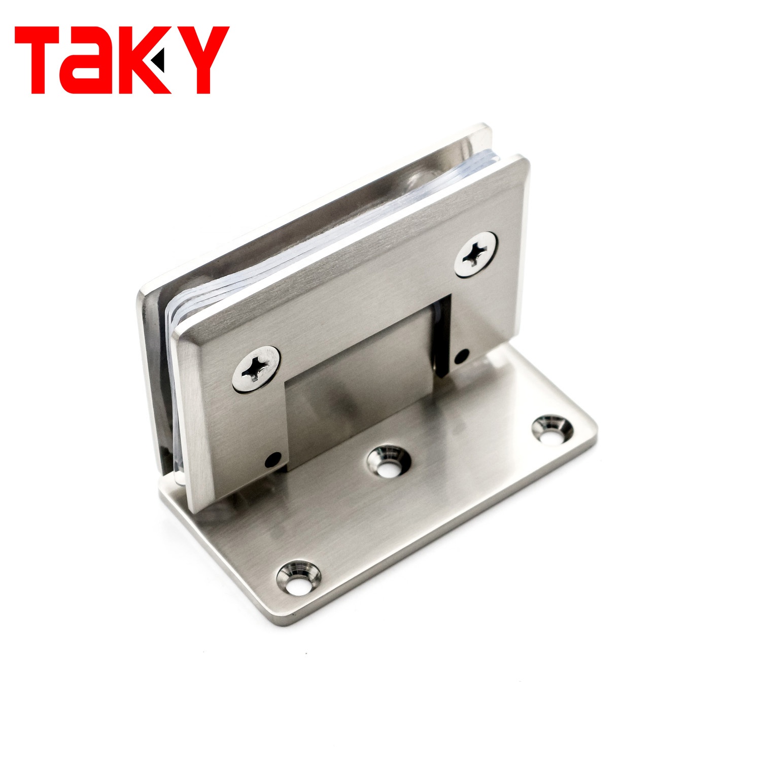 American Market 304 Stainless Steel Matt Black Frameless Pivot Glass Shower Doors Hinge